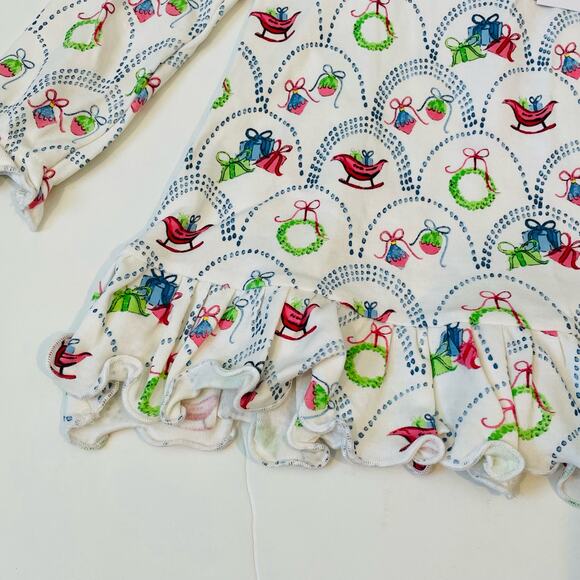 NWT Yellow Lamb Size 10 Christmas Liza Leisurewear - Picture 3 of 4